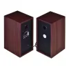 Diffusori ESPERANZA EP122 2.0 diffusori desktop con filo, 2×6 W RMS, cassa in legno, controllo volume a manopola, 60–20000 Hz