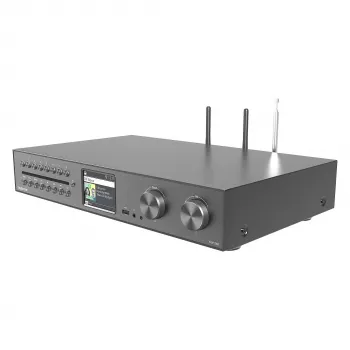 Telestar 5700550 radio internet digitale nero, metallizzato