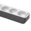 Qoltec 50290 ciabatta elettrica 1,8 m 5 prese AC per interni bianco
