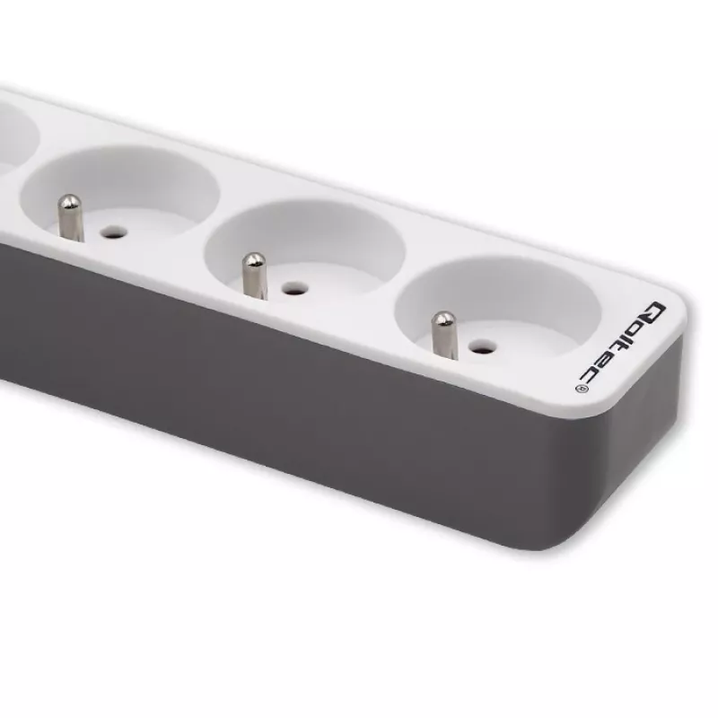 Qoltec 50290 ciabatta elettrica 1,8 m 5 prese AC per interni bianco