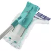 Mop Leifheit 55049 in microfibra per laminato, piastrelle e legno, grigio/turchese