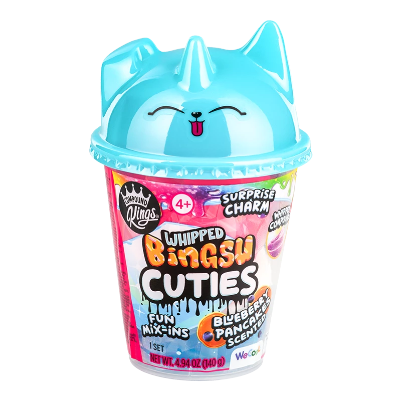 Kit slime WeCool Whipped Bingsu Cuties Blueberry Pancake