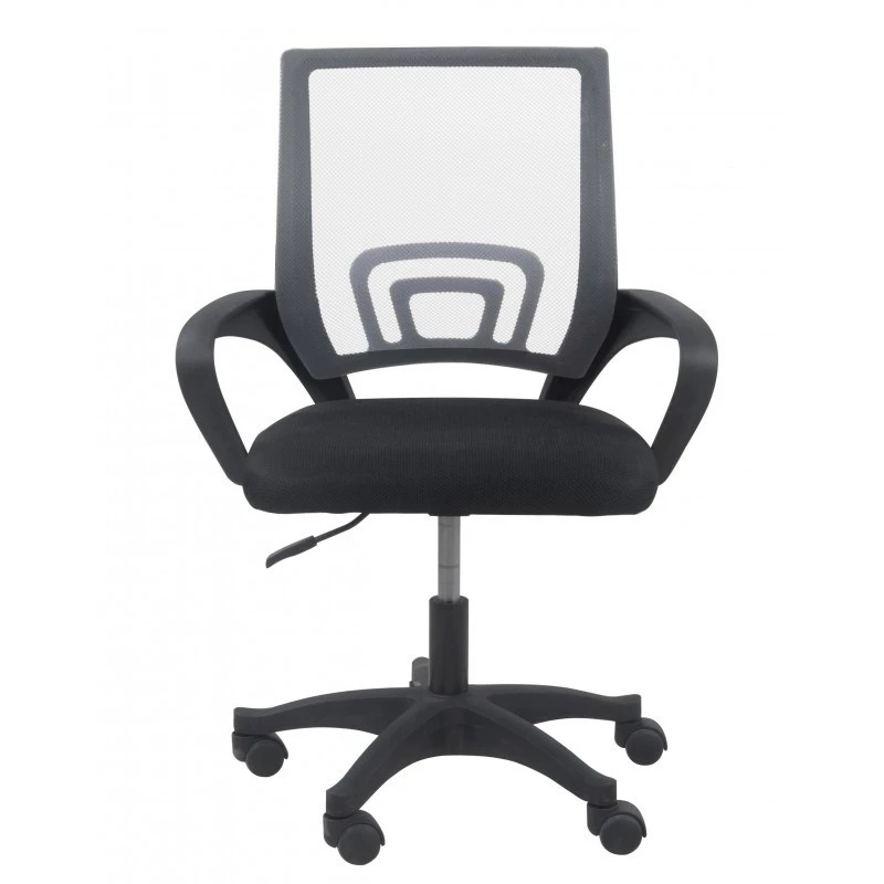 Sedia ufficio/computer Topeshop FOTEL MORIS SZARY seduta imbottita schienale in mesh