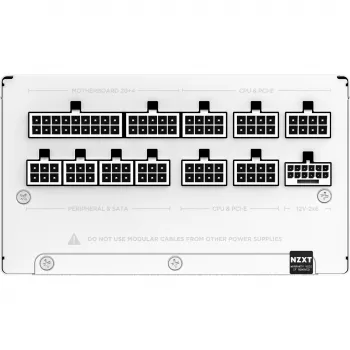 Alimentatore | NZXT | PA-2G2BW-EU | 1200 Watt | Efficienza 80 PLUS GOLD | MTBF 100000 ore | PA-2G2BW-EU