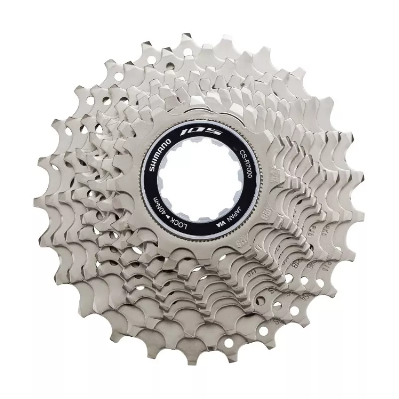 Cassetta pignoni per bici Shimano CS-R7000 acciaio 284 g