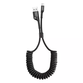 Baseus cavo a spirale Lightning 1m 2A (nero)