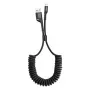 Baseus cavo a spirale Lightning 1m 2A (nero)