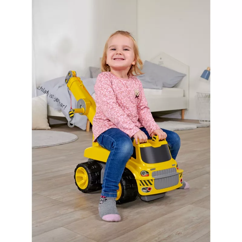 Camion con gru BIG Power Worker Maxi gru giallo da 3 a 7 anni