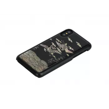 Custodia per smartphone iKins per iPhone XS / XS Max — Crane nero custodia protettiva