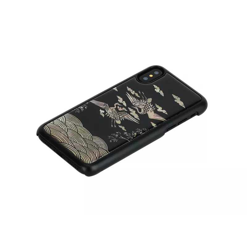 iKins Crane custodia per iPhone XS/X, nera, K1697J