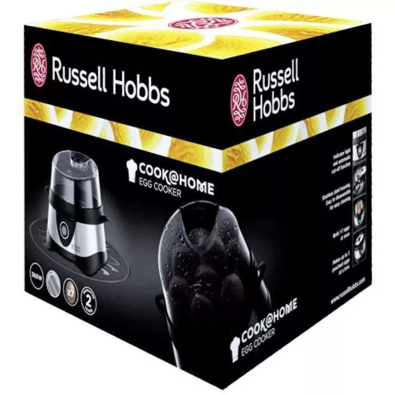 Russell Hobbs cuociuova Cook At Home Stylo acciaio inox 14048-56 1404856 (14048-56)