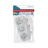 Esperanza ELK307W multipresa elettrica, 3 prese con interruttore, bianca