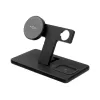 Fixed | MagPowerstation stazione di ricarica wireless 3-in-1 con supporto MagSafe | FIXMPOS-BK | nero