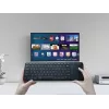 Tastiera wireless RF TRACER TRAKLA46367 — full-size, a membrana, touchpad, 2,4 GHz, nero