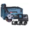 Smerigliatrice angolare 18V 3x5.0Ah batteria DGA513RT3J MAKITA