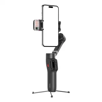 Gimbal per smartphone 3 assi Hohem iSteady V3 Kit — nero, leggero, stabilizzazione a 3 assi