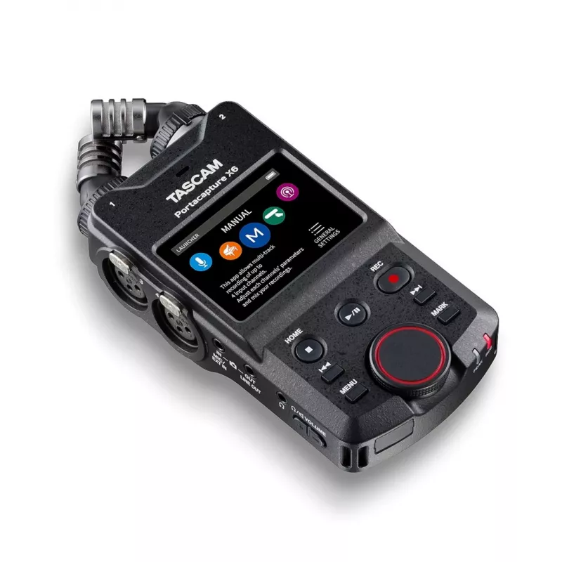Tascam Portacapture X6 - registratore multitraccia portatile ad alta risoluzione