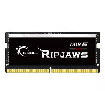 SO-DIMM 32 GB DDR5-5600, memoria RAM nera, F5-5600S4645A32GX1-RS, Ripjaws , INTEL XMP