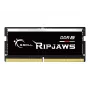 SO-DIMM 32 GB DDR5-5600, memoria RAM nera, F5-5600S4645A32GX1-RS, Ripjaws , INTEL XMP