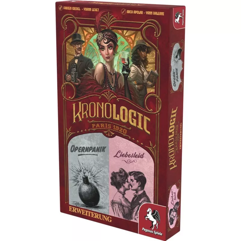 Kronologic - Paris1920: Liebesleid & Opernpanik, espansione gioco da tavolo