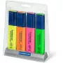 Evidenziatore Staedtler Textsurfer classic 364 punta a scalpello verde arancione rosa giallo