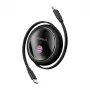 Cavo di ricarica USB-C Baseus P10364500113-Z2, 100 W, nero, USB-C a USB-C