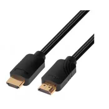 Cavo HDMI Premium v 2.1 2m nero per gamer