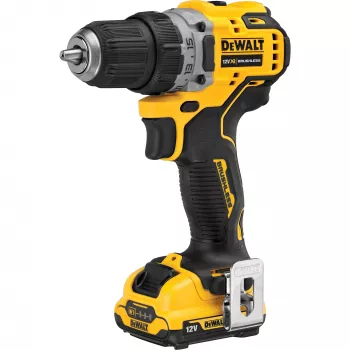 Avvitatore a batteria DeWALT DCD701D2-QW, 12V, 1500 giri/min, 57,5 N·m, 2 batterie da 2 Ah