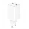 GRATEQ OLOS caricabatterie da parete PD/PPS, 2x USB-C, GaN, 65 W