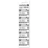 Batteria a bottone al litio everActive CR2450, 3 V, altezza 5 mm — confezione da 5