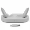 Fractal Design Scape cuffie con filo & wireless archetto musica stazione di ricarica grigio