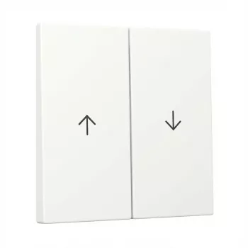 Bilanciere Gira 2 canali freccia System 55 bianco puro (Modello 329427)