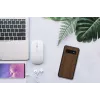 Custodia per smartphone man and wood per Samsung Galaxy S10, design koala nero, custodia protettiva