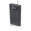 Radio portatile Muse M-03 R con sintonia FM-PLL, display LCD, antenna esterna, nero