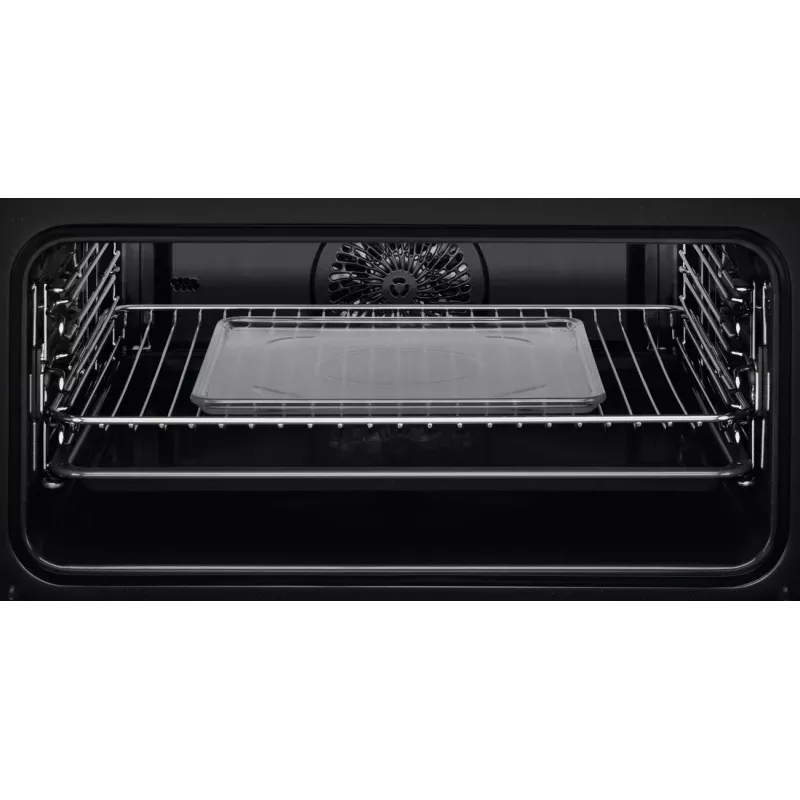 Electrolux EVL6E49X forno compatto da incasso con funzione microonde, 44 l, altezza 45,5 cm, nero/acciaio inox