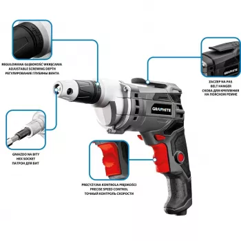 Graphite 58G794 avvitatore/avvitatore a impulsi a batteria