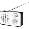 TechniSat VIOLA 200 radiosveglia digitale DAB+, bianco/nero
