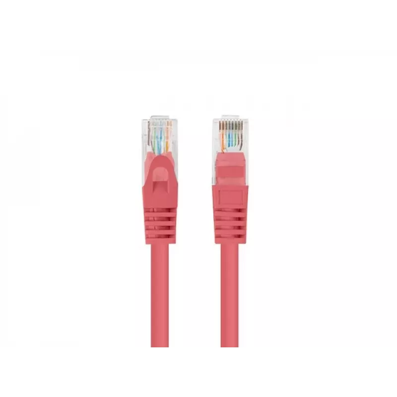 Lanberg PCF6-20CC-0025-R Cavo patch Cat.6 F/UTP, confezione da 10, 0,25 m, Rosso