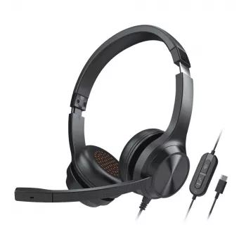 Creative 51EF0980AA000 Chat cuffie con microfono USB on-ear con filo stereo nero