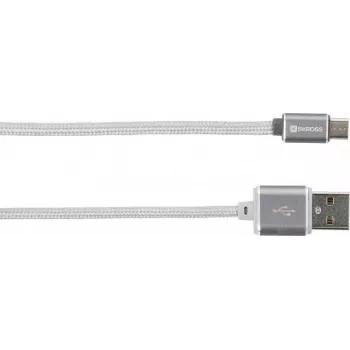 Cavo USB Skross 2.700240 1m USB A Micro-USB A bianco (72665)