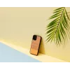 Custodia per cellulare Man and Wood per iPhone 12 mini, spina di pesce arancia nero