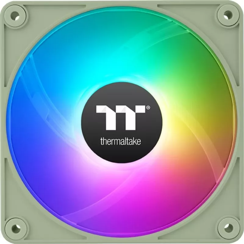 Ventole per case Thermaltake CT120 EX Reverse ARGB Sync 120 mm confezione da 3 – Matcha Green