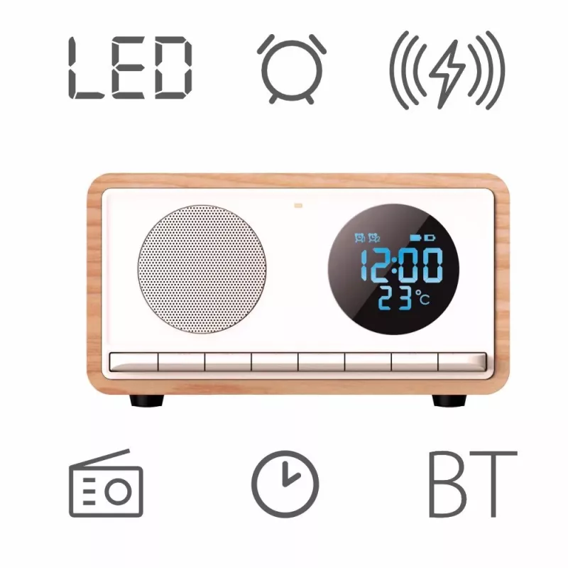 Manta RDI912W Rimini radiosveglia, bianca