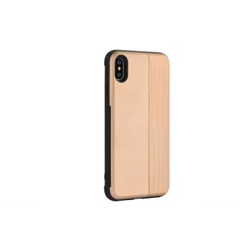 Custodia protettiva Devia H-Card Series per iPhone XS Max 6.5, oro