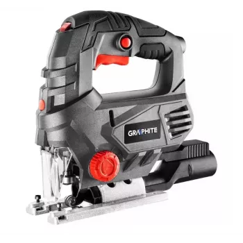 Seghetto alternativo 650W Graphite numero di giri 0-3100 al minuto con valigetta