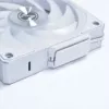 Ventola per case Lian Li UNI FAN 12CL1W3W bianca wireless 120mm — 120mm, compatibile hub PWM, modulare