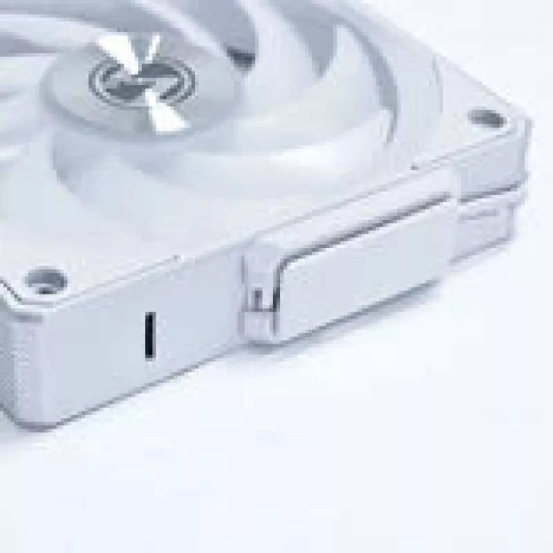 Ventola per case Lian Li UNI FAN 12CL1W3W bianca wireless 120mm — 120mm, compatibile hub PWM, modulare
