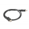 Lanberg cavo DisplayPort 19 Pin V1.2 4K, 1M | CA-DPDP-10CC-0010-BK | DisplayPort to DisplayPort