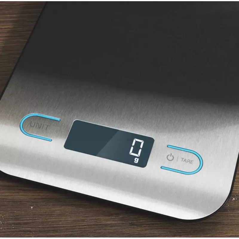 Cecotec bilancia da cucina | CookControl | portata massima 5 kg | divisione 1 g | display LCD