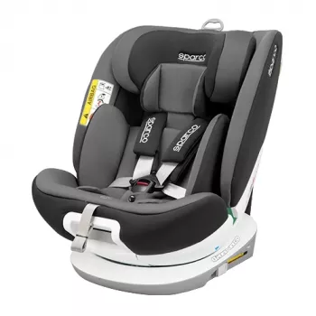 Seggiolino per bambini Sparco SK3000 Gray SK3000I_GR per bambini 40–150 cm